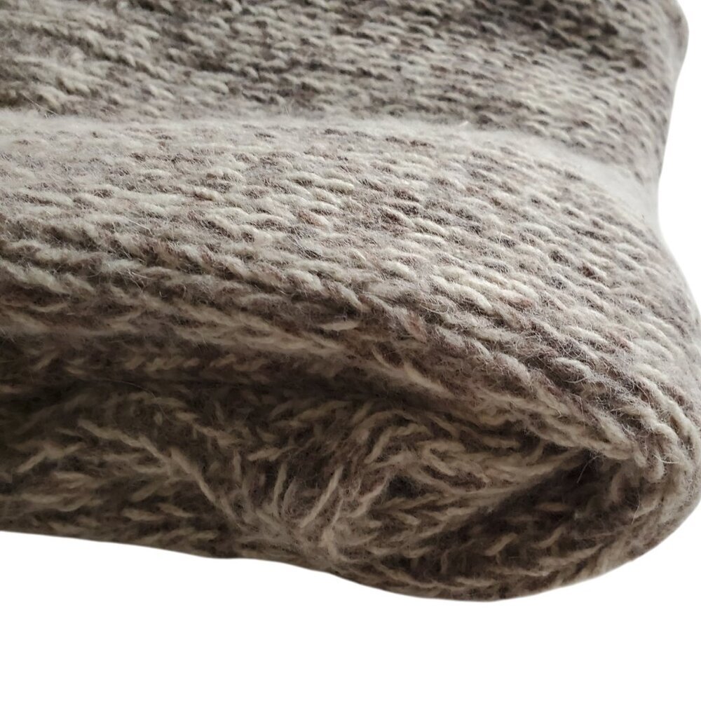 American Eagle Angora Rabbit Hair Wool Blend Form Fitting Open Weave Sweater XS - Picture 8 of 14